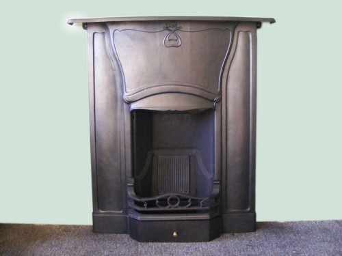 Art Nouveau Bedroom Fireplace